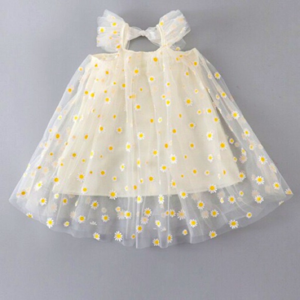 cream dress